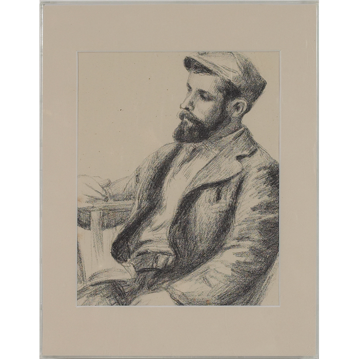 Appraisal: Pierre-Auguste Renoir French - ''Louis Valtat '' c lithograph ''