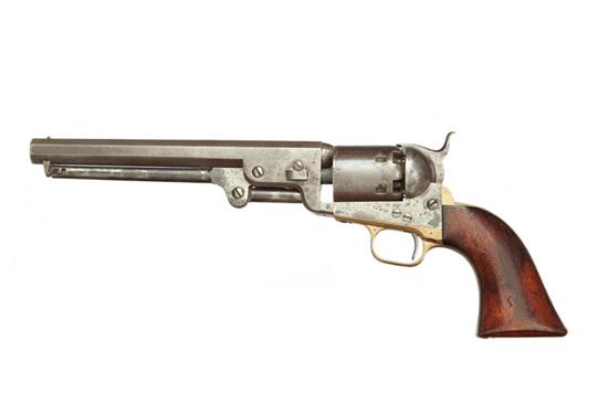 Appraisal: ID'D COLT MODEL NAVY REVOLVER caliber six-shot cylinder '' octagonal