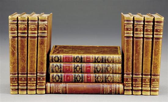 Appraisal: Books Fine French writings Houssaye Arsene LES MAINS PLEINES DE