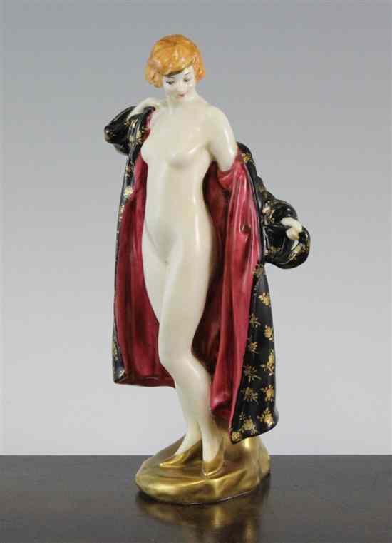 Appraisal: A rare version of the Royal Doulton figure 'The Bather'