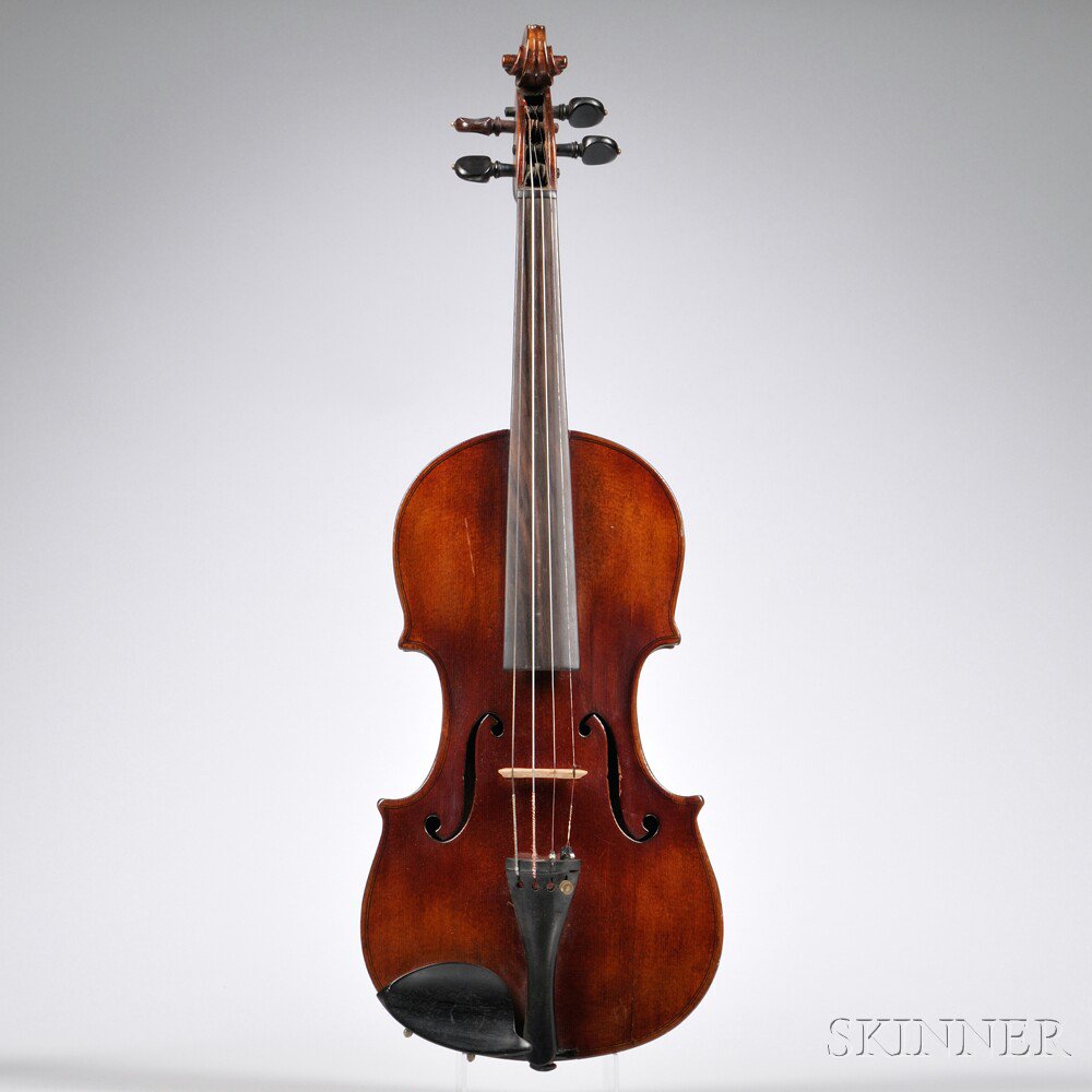 Appraisal: Violin labeled GOFRILLER length of back mm Estimate - Two