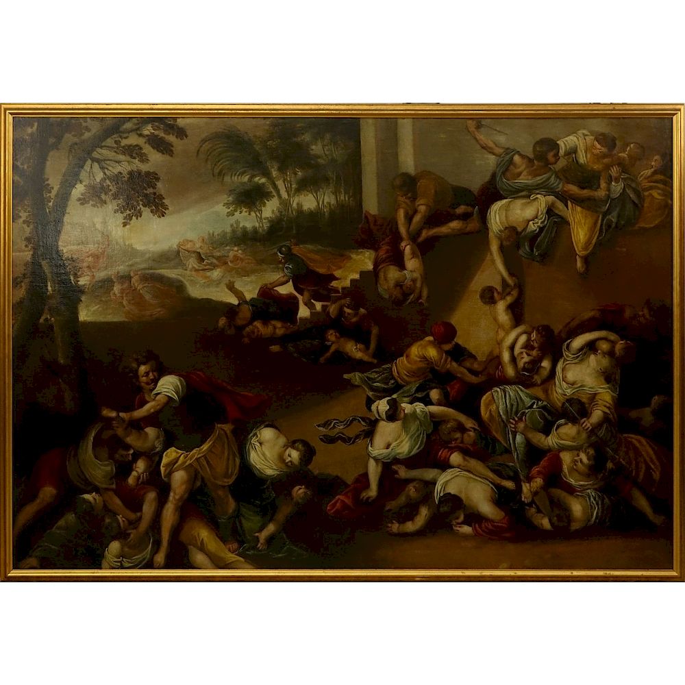 Appraisal: th C Old Master O C Massacre Of The Innocents