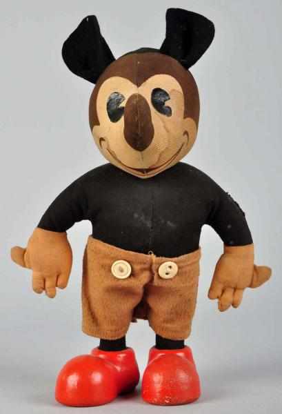 Appraisal: Knickerbocker Walt Disney Mickey Mouse Doll Original composition feet and