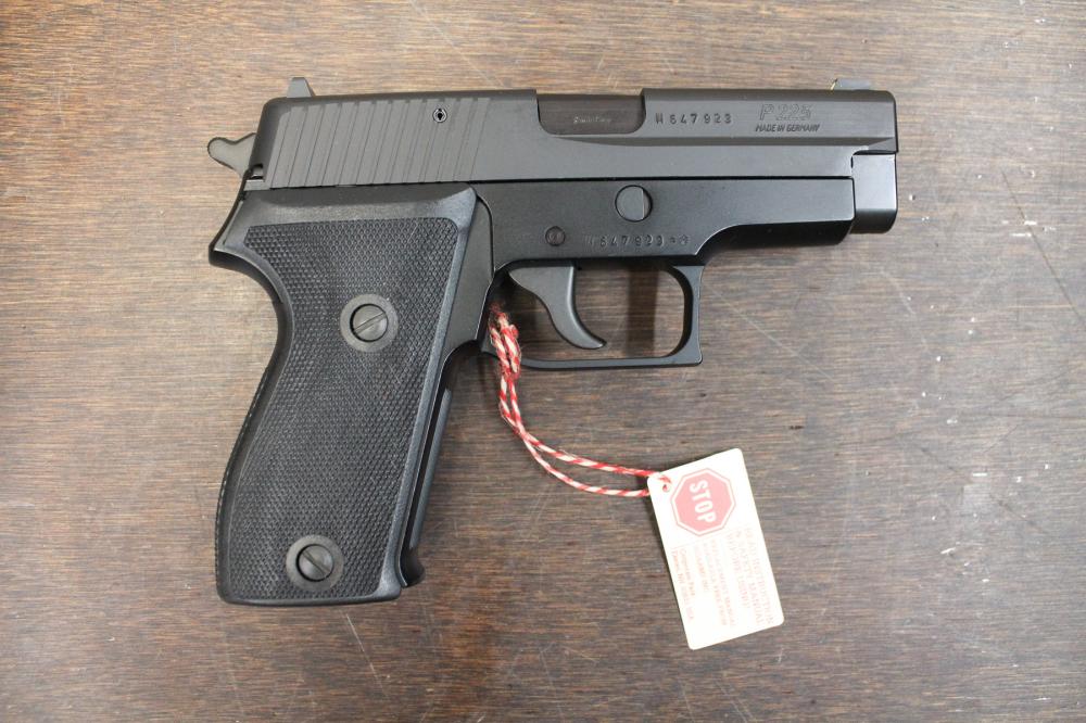 Appraisal: SIG SAUER MODEL P DOUBLE ACTION SEMI AUTOMATIC PISTOL mm