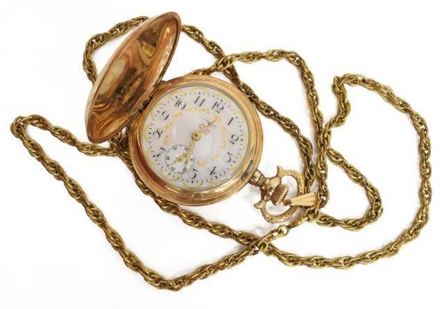 Appraisal: Ladies American Waltham Co pocket watch SN manufactured housed in