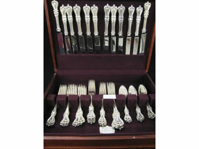 Appraisal: pc Towle Old Colonial Sterling Flatware Set service for twelve