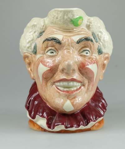 Appraisal: Royal Doulton large character jug The white haired clown