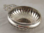 Appraisal: A late Victorian silver bowl with swirl decoration and single