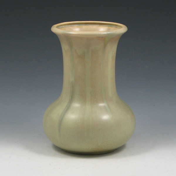 Appraisal: Clifton vase from with crystal green patina Signed Clifton and