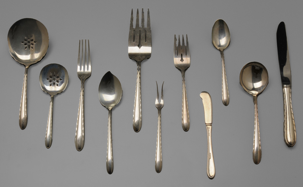 Appraisal: Set of Towle Silver Flut