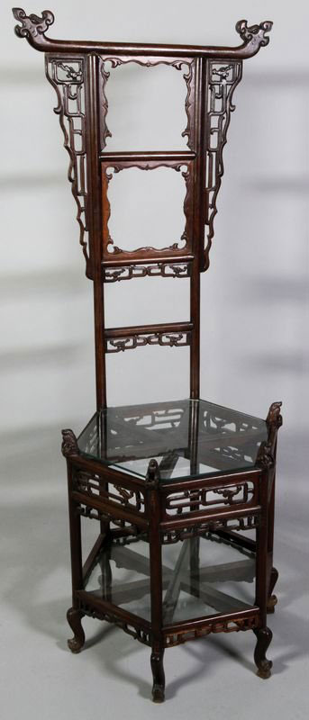 Appraisal: - th C Chinese Wash Stand th century Chinese wash