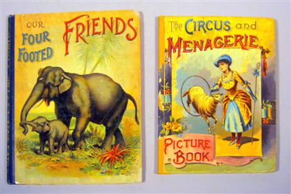 Appraisal: vols McLoughlin Bros Pub The Circus and Menagerie Picture Book