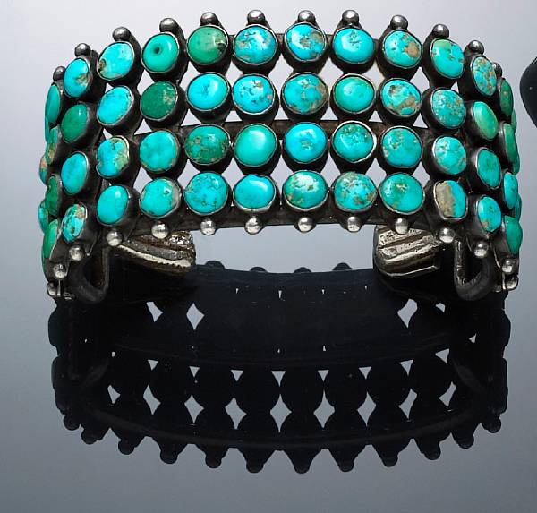 Appraisal: JewelryFine Southwest jewelry from the Sheldon and Barbara Breitbart Collection