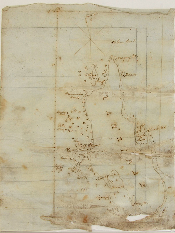 Appraisal: 'S SLAVE TRADE MAP OF ZANZIBAR Early to mid th