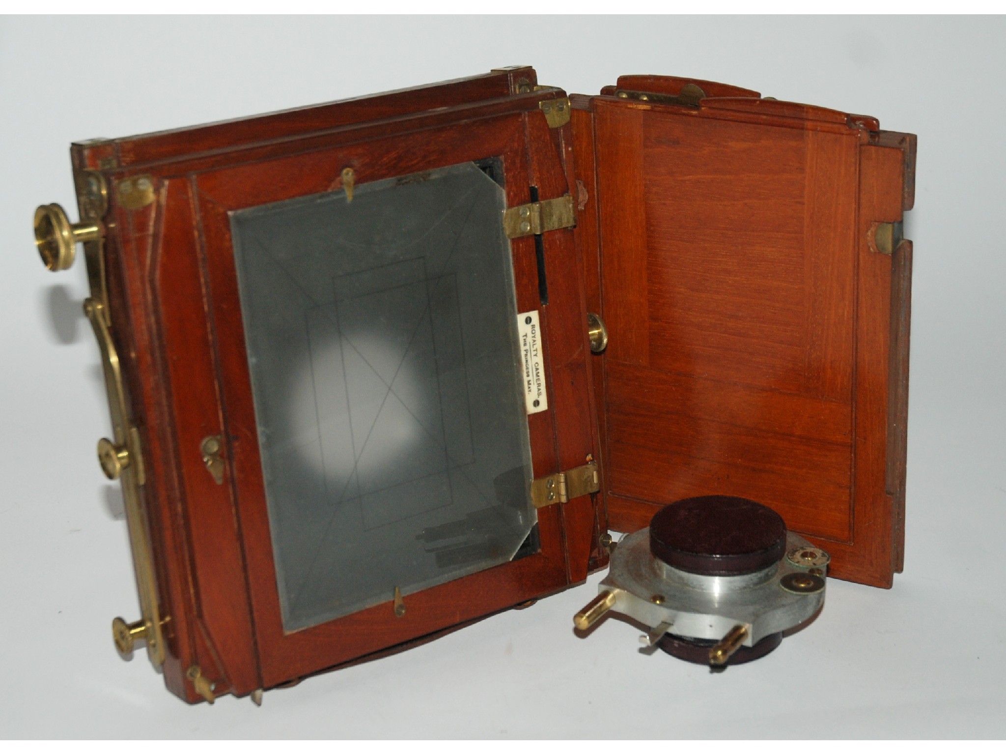 Appraisal: A Victorian The Princess May camera by Royalty Cameras five