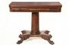 Appraisal: CARD TABLE - Circa - Pennsylvania Empire card table Plank