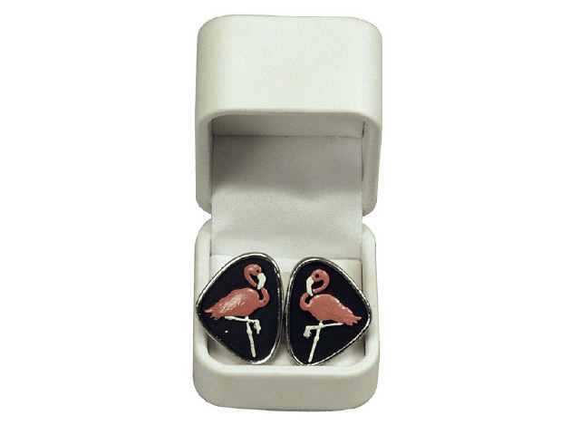 Appraisal: John Wayne's Flamingo Club cufflinks gifted by him to Tom