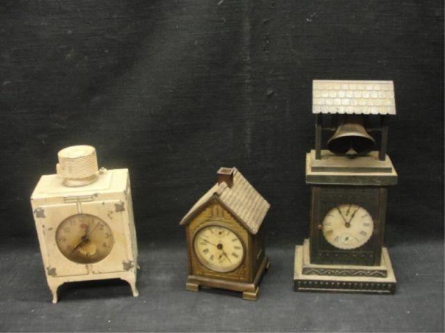 Appraisal: Clocks As is From a Port Chester estate Dimensions tallest