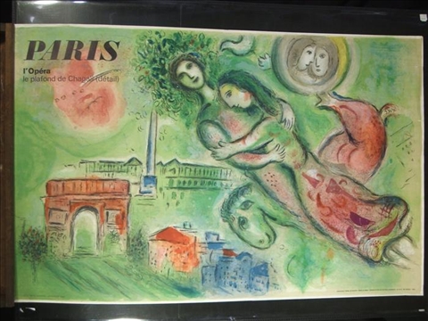 Appraisal: CHARLES SORLIER AFTER MARC CHAGALL ROMEO AND JULIET PARIS L'OPERA