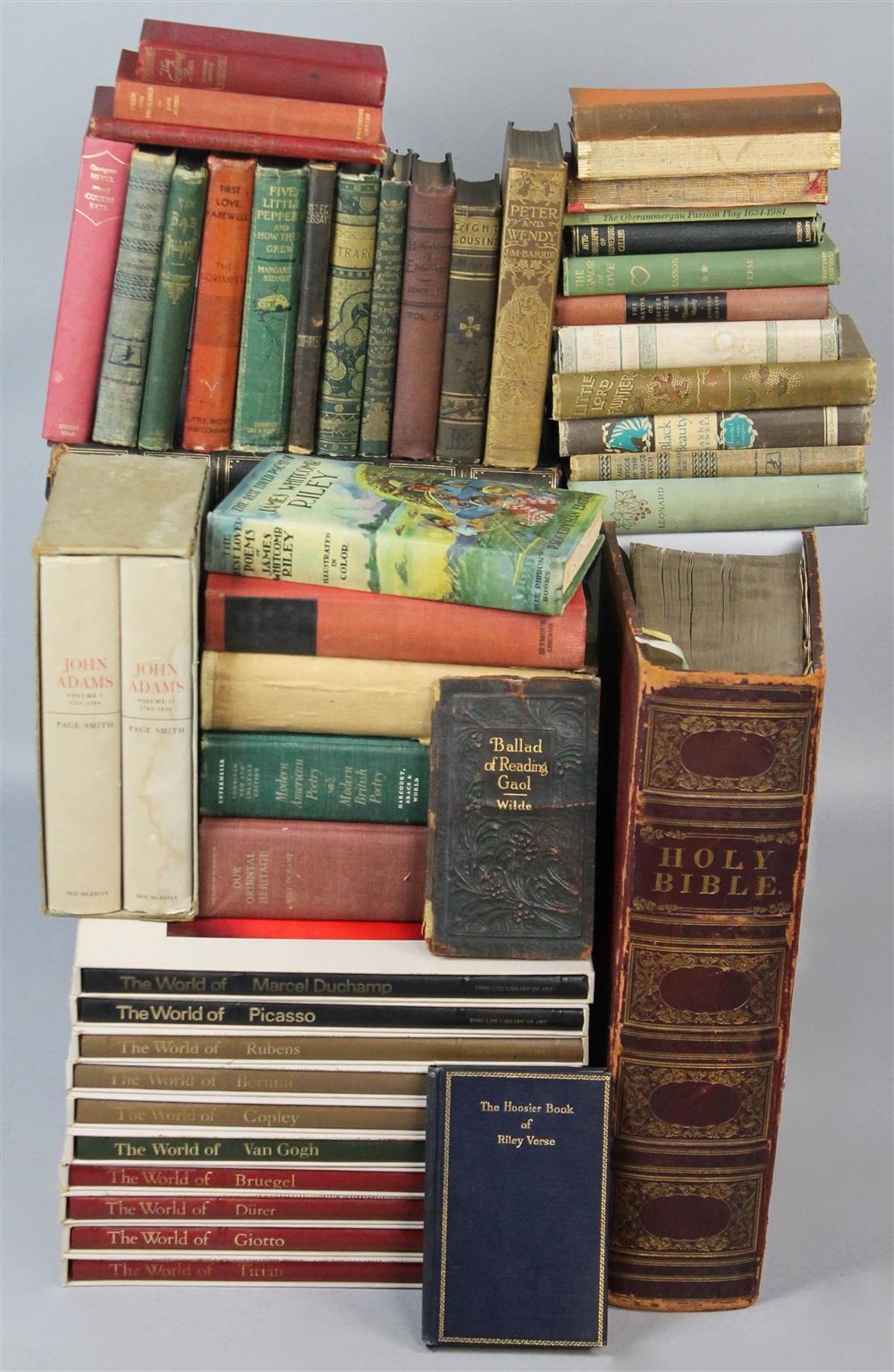 Appraisal: LARGE LOT OF MISCELLANEOUS CLASSICS AND MORE BOOKS including Holy