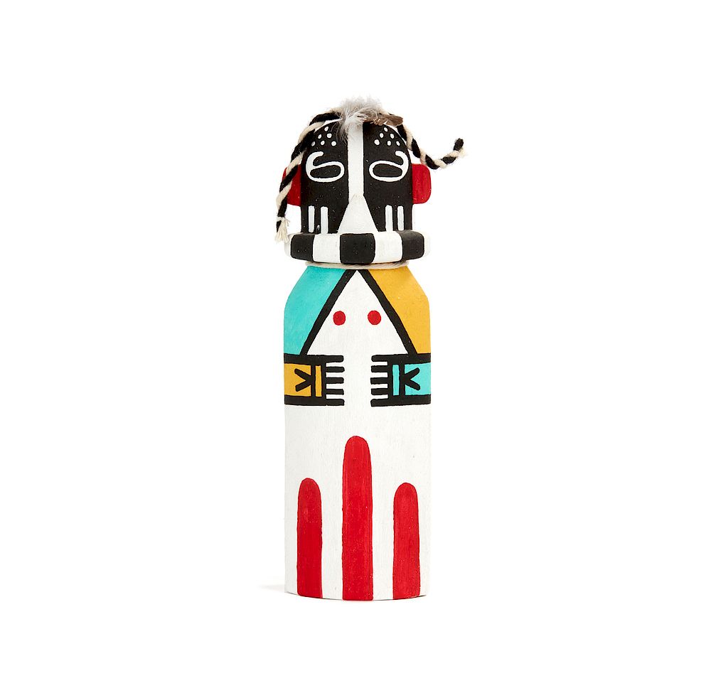 Appraisal: Hopi Assassin Fly Kachina Kokopelli Conrad Torivio Hopi Assassin Fly