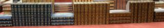 Appraisal: Three sets of leatherbound books including The Poetical Works of