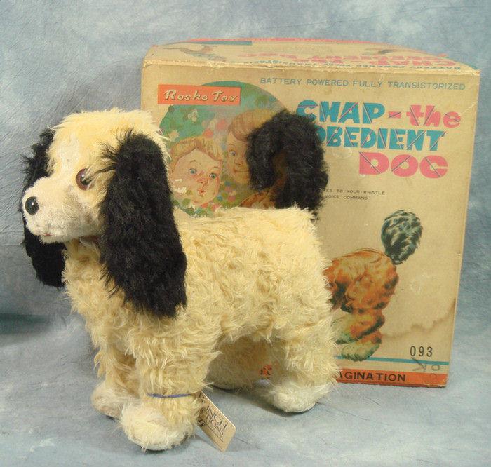 Appraisal: Japan made Battery Operated Chap the Obedient Dog toy Rosko