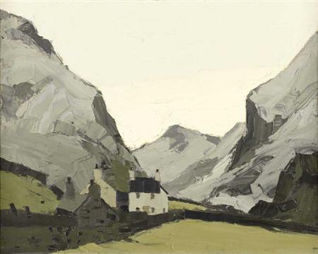 Appraisal: SIR KYFFIN WILLIAMS R A WELSH - WINTER IN GWASTADNANT