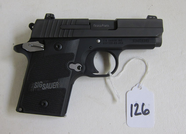 Appraisal: SIG SAUER MODEL P SEMI AUTOMATIC PISTOL mm caliber matte