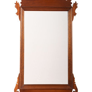 Appraisal: A Chippendale Style Mahogany Mirror th Century x inches Property