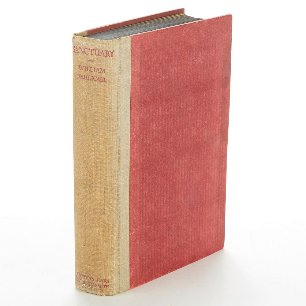 Appraisal: William Faulkner Sanctuary st Edition William Faulkner - Sanctuary New