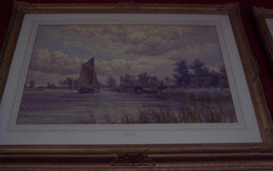 Appraisal: Stephen BatchelderWherries on The Norfolk Broadssignedwatercolour cm x cm x