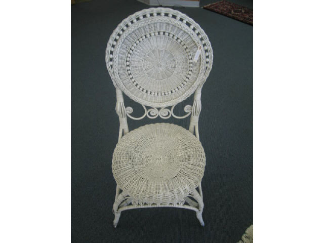 Appraisal: Wicker Side Chair