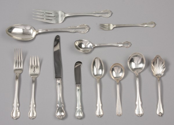 Appraisal: Service for set includes dinner knives dinner forks salad forks