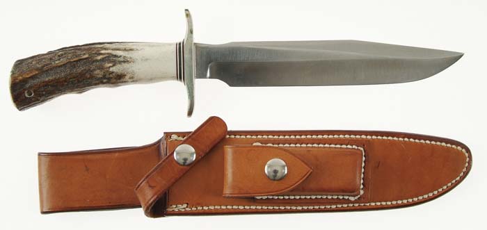 Appraisal: RANDALL MODEL FIGHTING KNIFE Probably 's manufacture with stainless blade