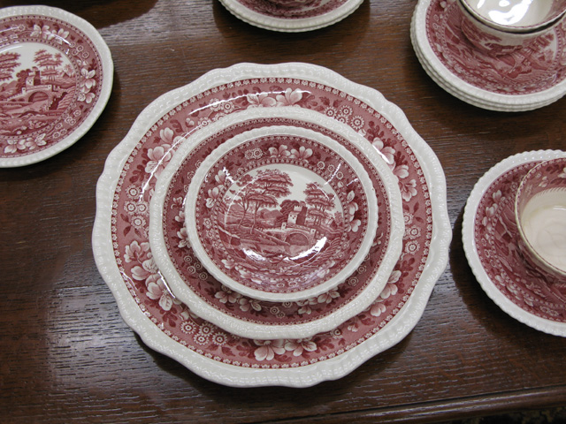 Appraisal: SET OF FIFTY-ONE PIECES OF COPELAND DINNERWARE in the Spode's