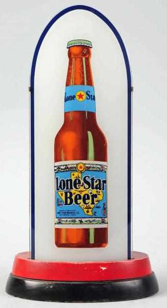 Appraisal: Lone Star Beer Bullet Light Clean glass with nice detail