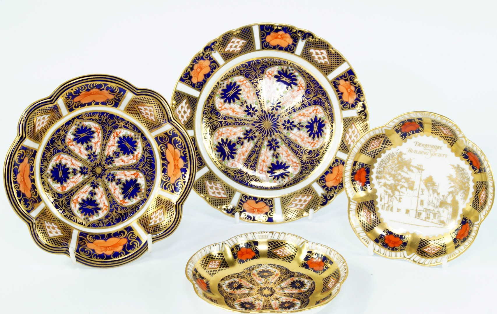 Appraisal: A group of Royal Crown Derby porcelain decorated in the