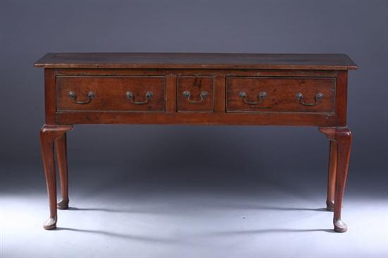 Appraisal: QUEEN ANNE STYLE DESSERT TABLE th century with later additions