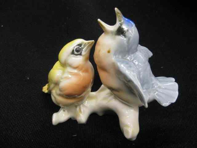 Appraisal: E N S German Porcelain Figurine of TwoBirds '' excellent