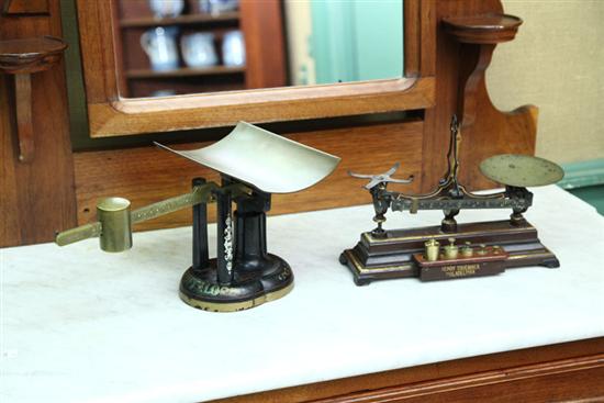 Appraisal: TWO BALANCE SCALES One made by Henry Troemner Philadelphia PA