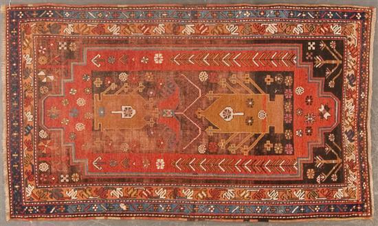 Appraisal: Antique Kazak rug Caucasus circa x