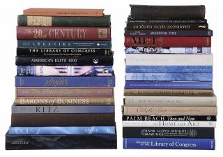 Appraisal: Coffee Table Books including books on society history Palm Beach