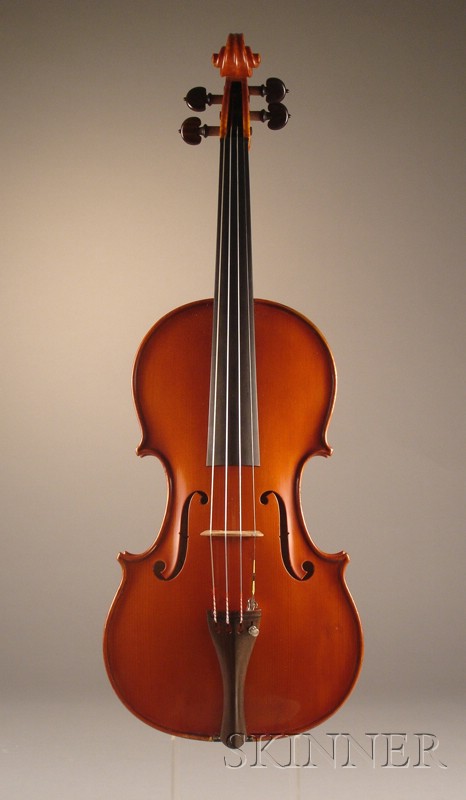 Appraisal: Modern Italian Violin Mario de Vincenzi Genoa labeled MARIO DE