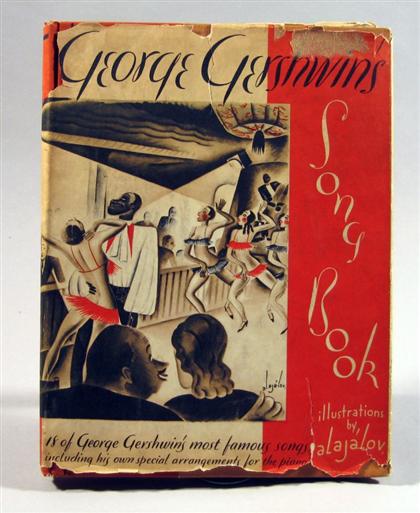 Appraisal: vol Gershwin George George Gershwin's Song-Book New York First trade