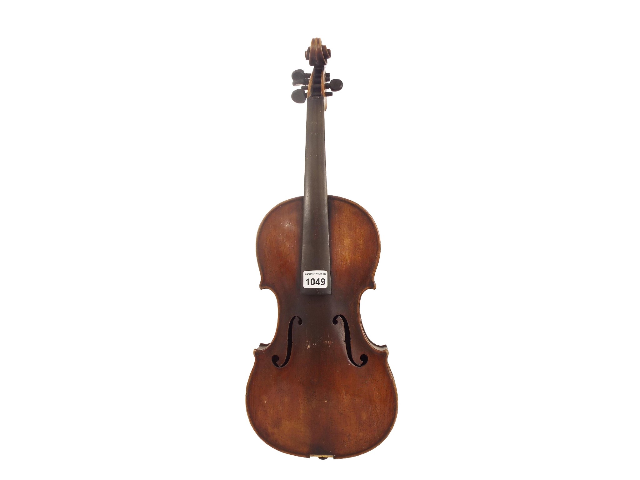 Appraisal: th century French violin of the Caussin School branded Duke