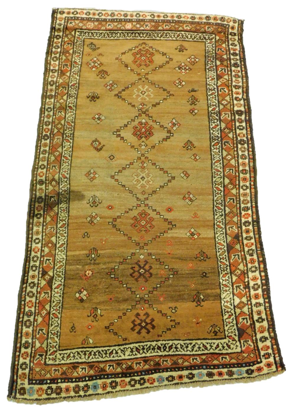 Appraisal: RUG Antique Persian Serab ' x ' wool on wool