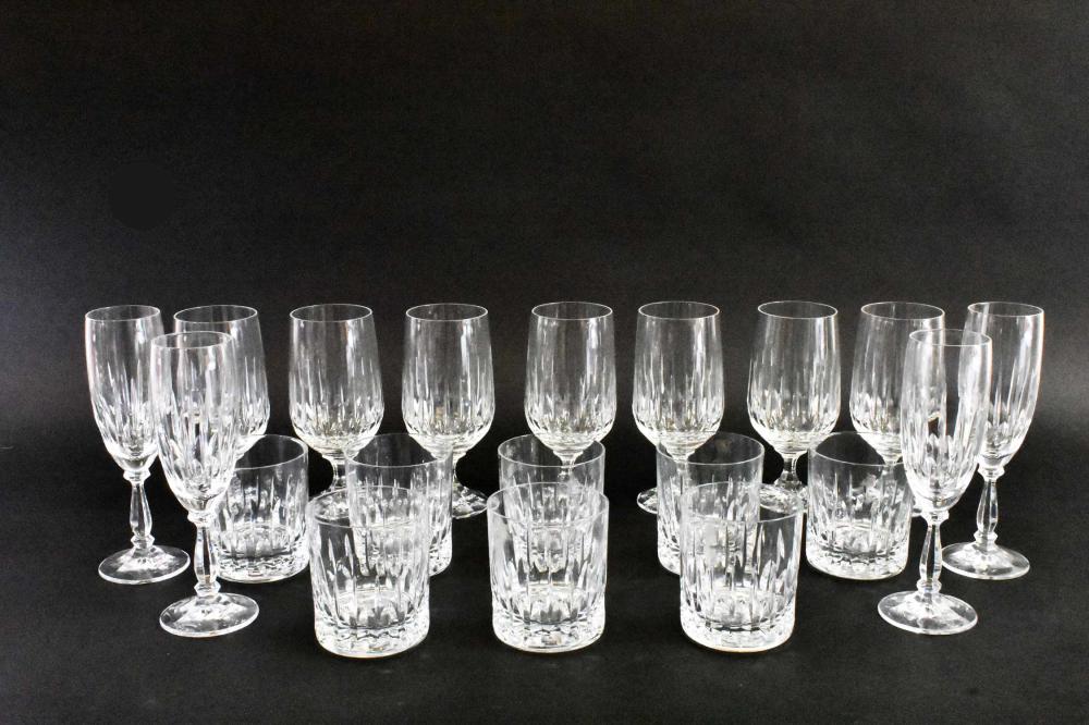 Appraisal: CRISTALLERIE ZWIESEL LEAD CRYSTAL PARTIAL DRINKS SERVICEComprising eight tumblers seven