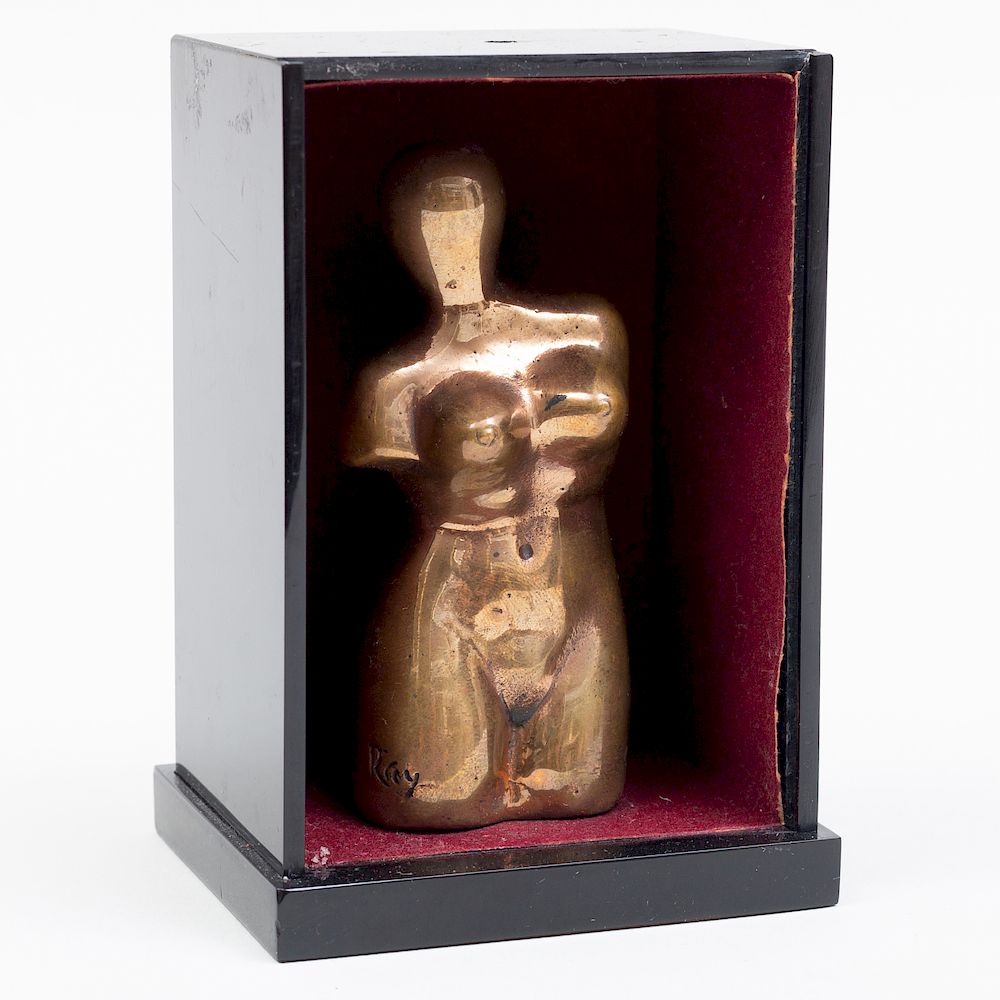 Appraisal: After Man Ray - La vierge apprivois e Bronze inscribed