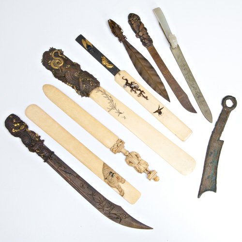 Appraisal: LETTER OPENER COLLECTION letter openers collected between and Including but